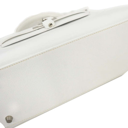 Hermes White Epsom Kelly 28 Retourne 2way Shoulder Handbag