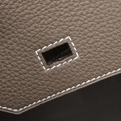 Hermes Etoupe Gray Togo Birkin 30 Handbag
