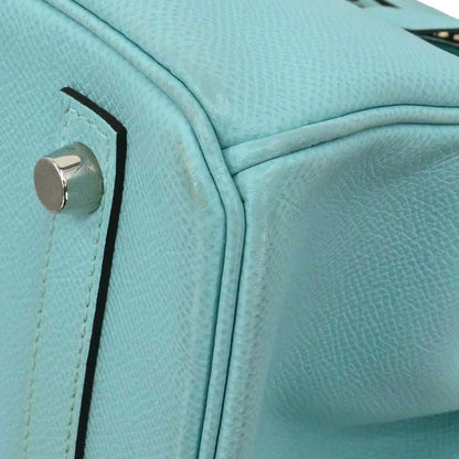 Hermes Blue Atoll Epsom Birkin 30 Handbag