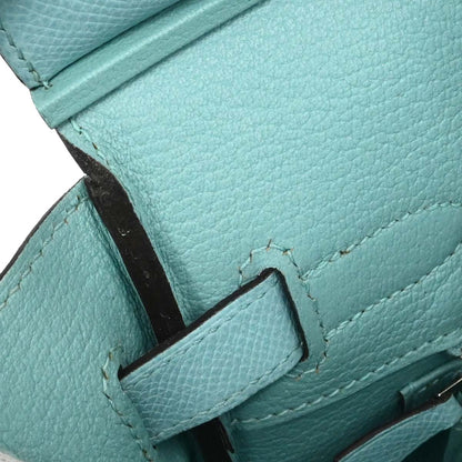 Hermes Blue Atoll Epsom Birkin 30 Handbag