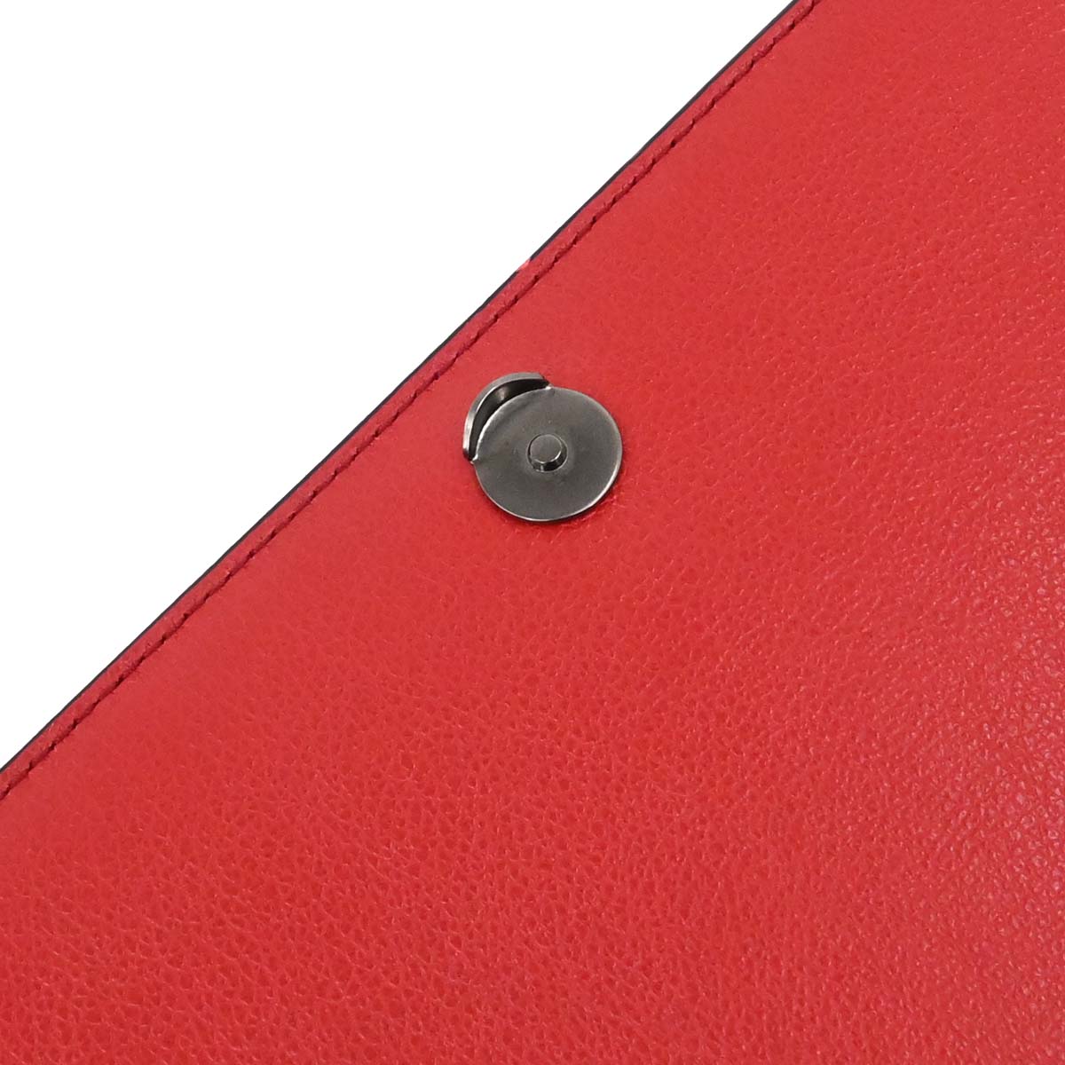Prada Red Leather Chain Shoulder Bag