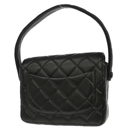 Chanel 1996-1997 Black Lambskin Handbag