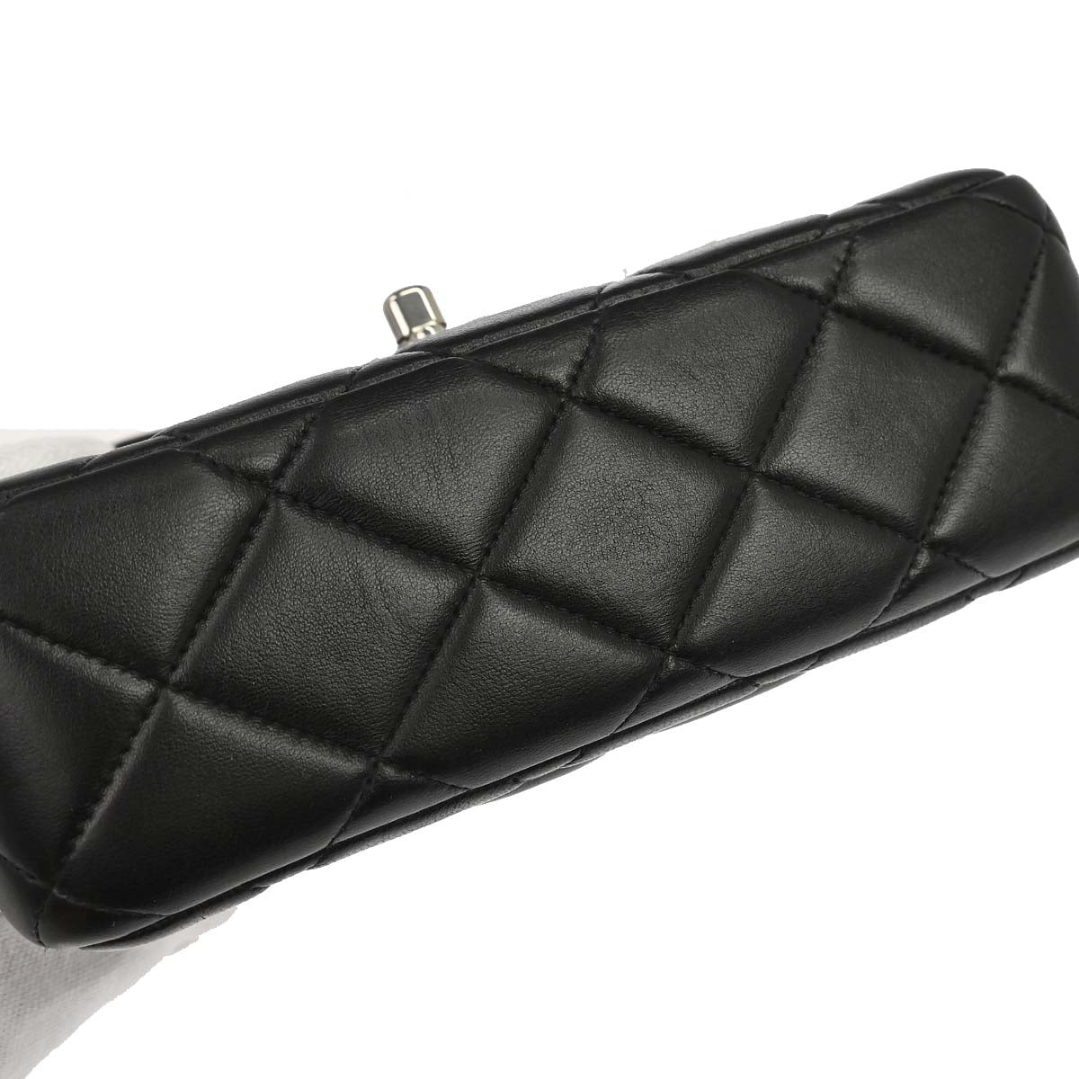 Chanel 1996-1997 Black Lambskin Handbag