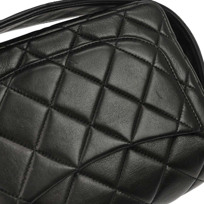 Chanel 1996-1997 Black Lambskin Handbag