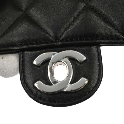 Chanel 1996-1997 Black Lambskin Handbag