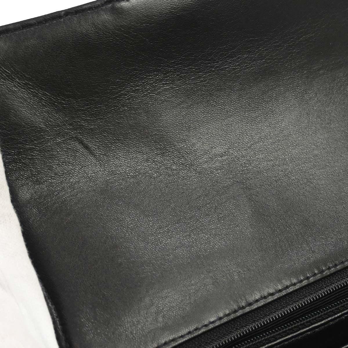 Chanel 1996-1997 Black Lambskin Handbag