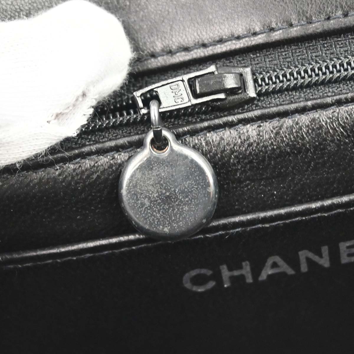 Chanel 1996-1997 Black Lambskin Handbag