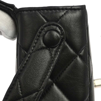 Chanel 1996-1997 Black Lambskin Handbag