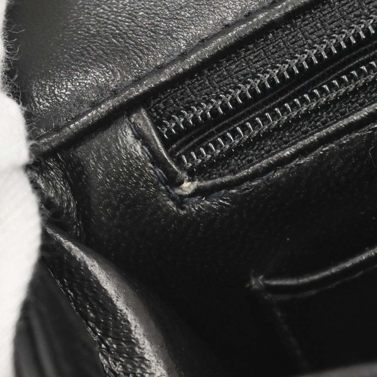 Chanel 1996-1997 Black Lambskin Handbag