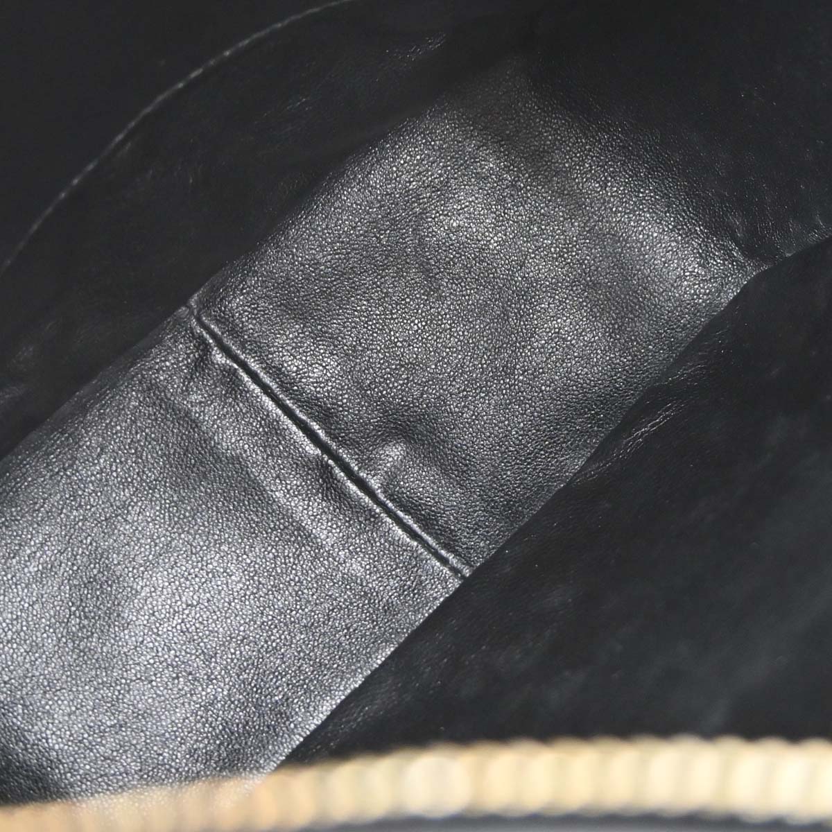 Chanel 1991-1994 Black Lambskin Shoulder Camera Bag Mini