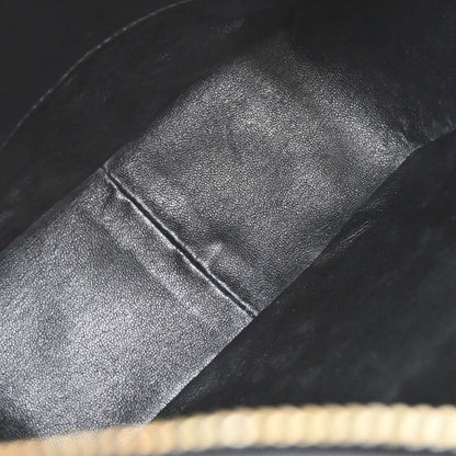 Chanel 1991-1994 Black Lambskin Shoulder Camera Bag Mini