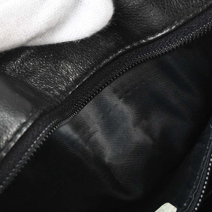 Chanel 1994-1996 Black Lambskin Shoulder Camera Bag
