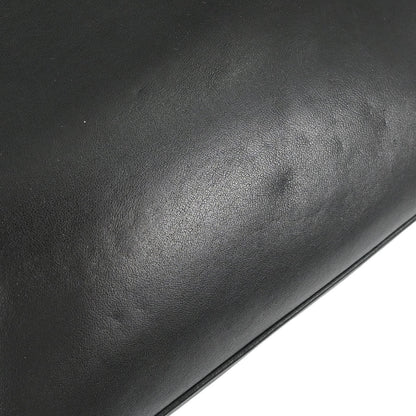 Chanel 2004-2005 Black Lambskin Mademoiselle Lock Shoulder Bag
