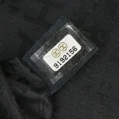 Chanel 2004-2005 Black Lambskin Mademoiselle Lock Shoulder Bag