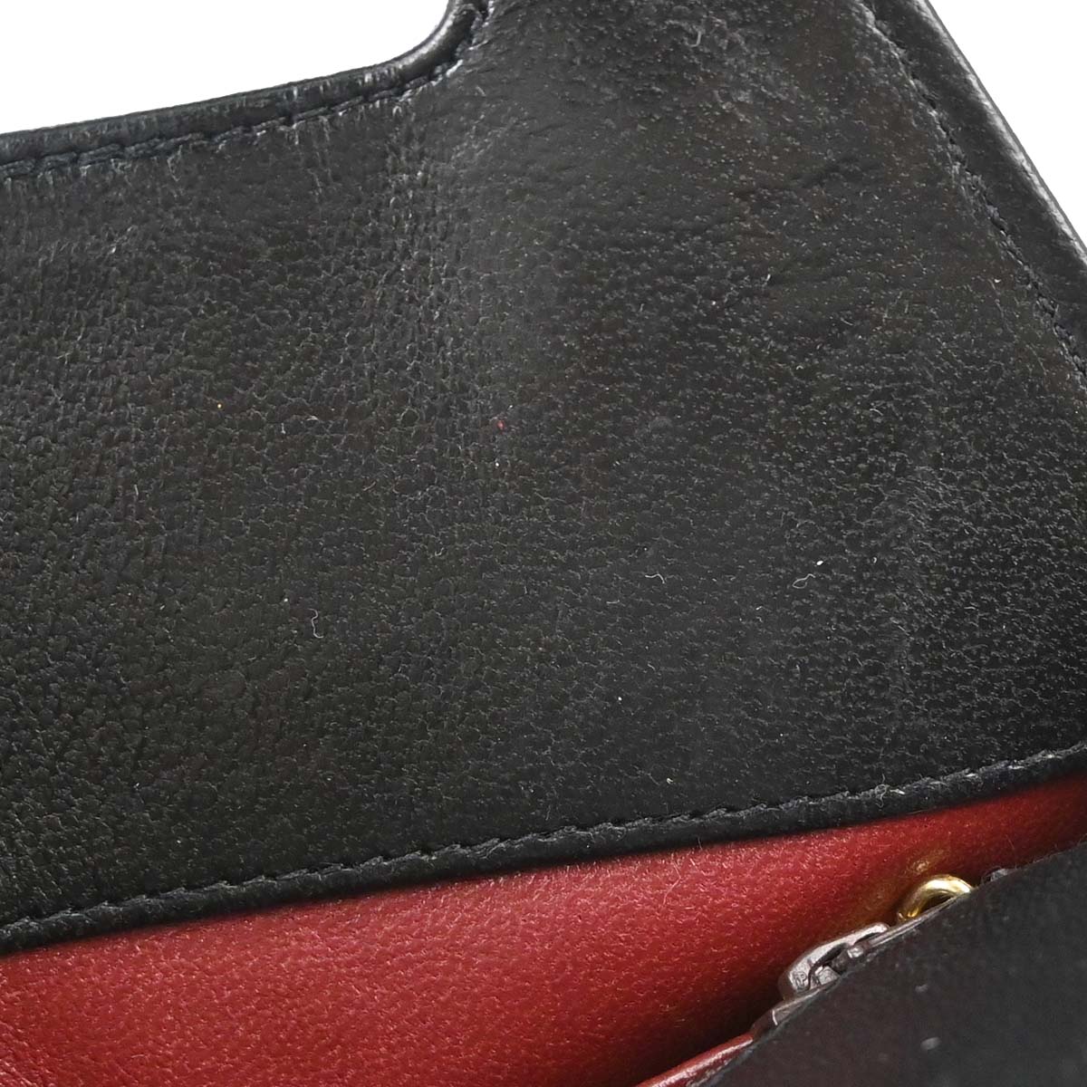 Chanel 1989-1991 Black Lambskin 2way Shoulder Handbag