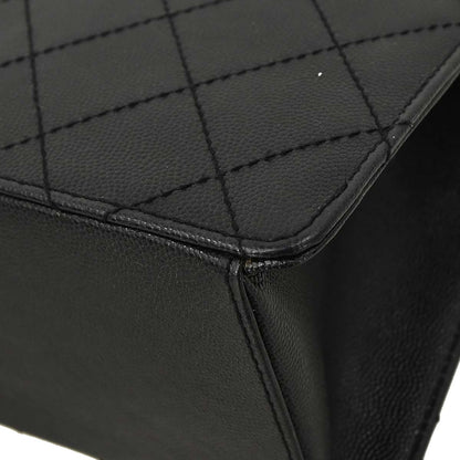 Chanel Black Caviar Skin Shoulder Bag