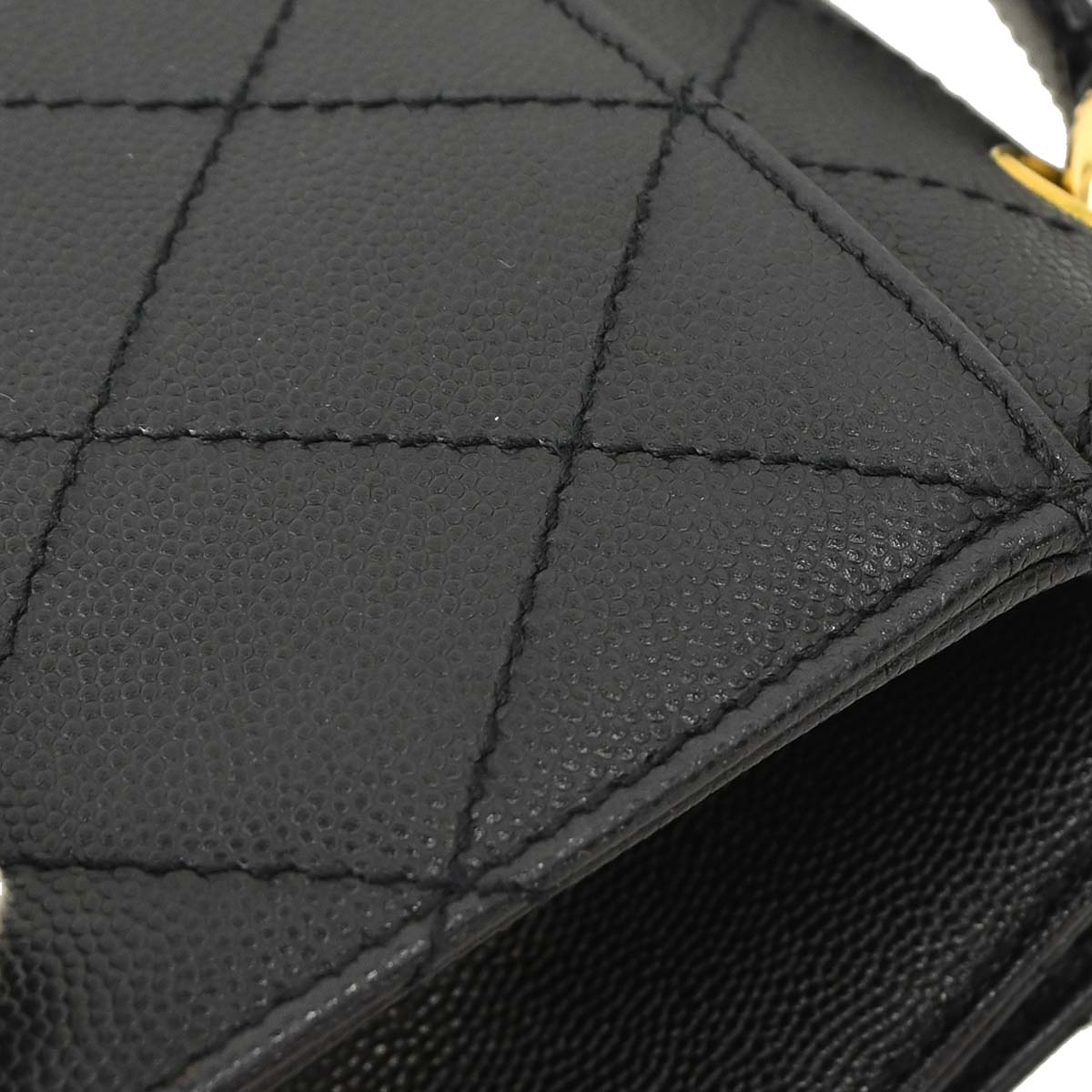 Chanel Black Caviar Skin Shoulder Bag