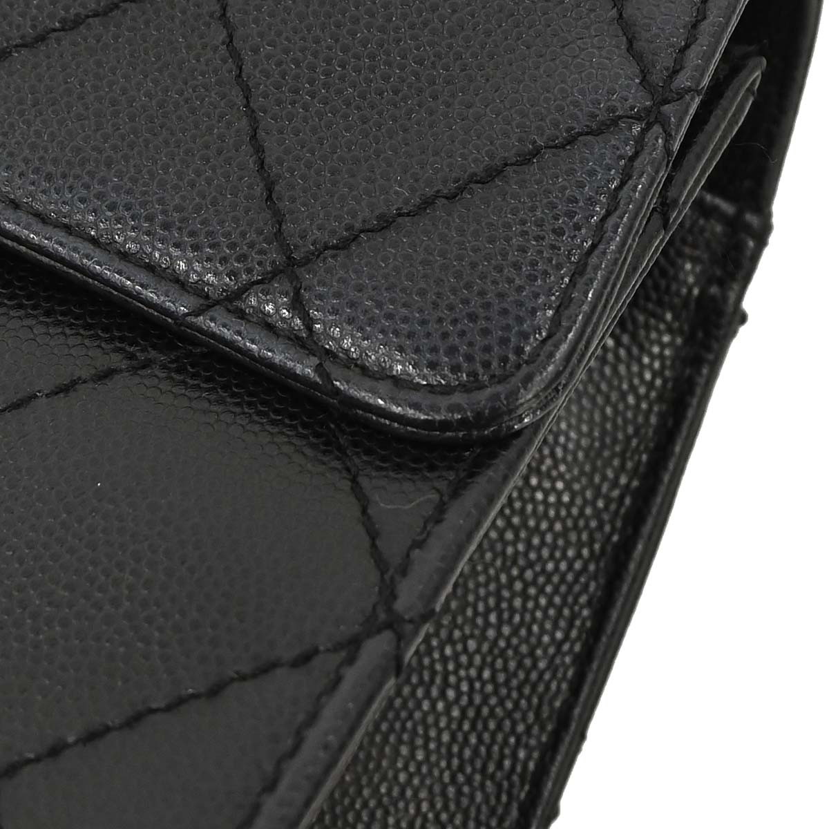 Chanel Black Caviar Skin Shoulder Bag