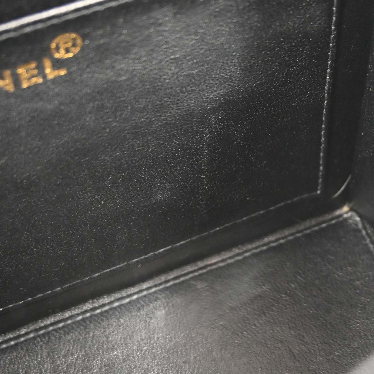 Chanel Black Caviar Skin Shoulder Bag