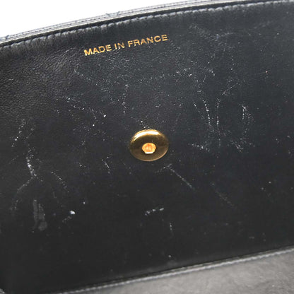 Chanel Black Caviar Skin Shoulder Bag