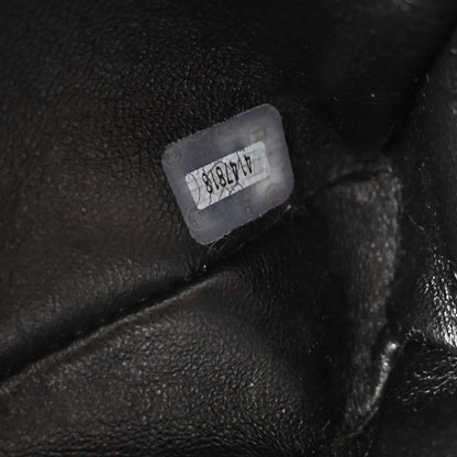 Chanel 1996-1997 Black Lambskin Double Sided Classic Flap Handbag