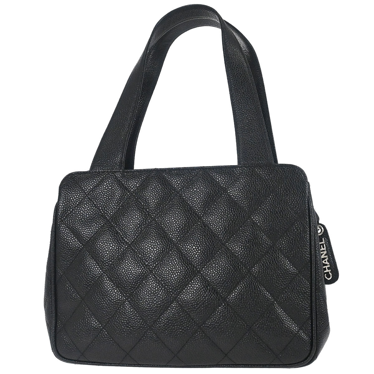 Chanel Black Caviar Skin Handbag