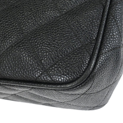 Chanel Black Caviar Skin Handbag