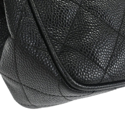 Chanel Black Caviar Skin Handbag