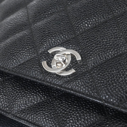 Chanel Black Caviar Skin Handbag