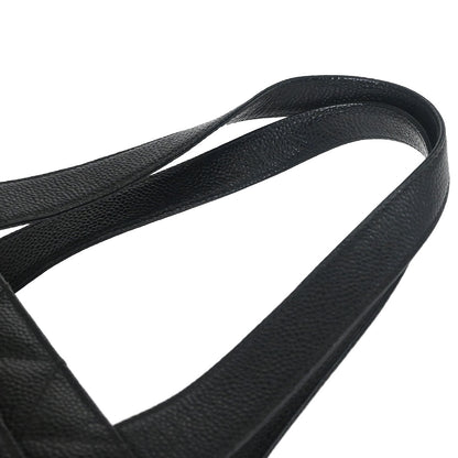 Chanel Black Caviar Skin Handbag