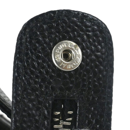 Chanel Black Caviar Skin Handbag