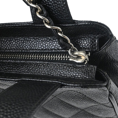 Chanel Black Caviar Skin Handbag