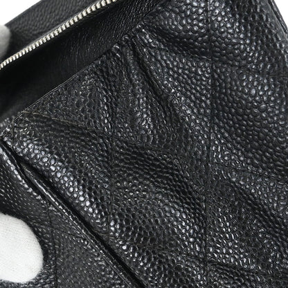 Chanel Black Caviar Skin Handbag