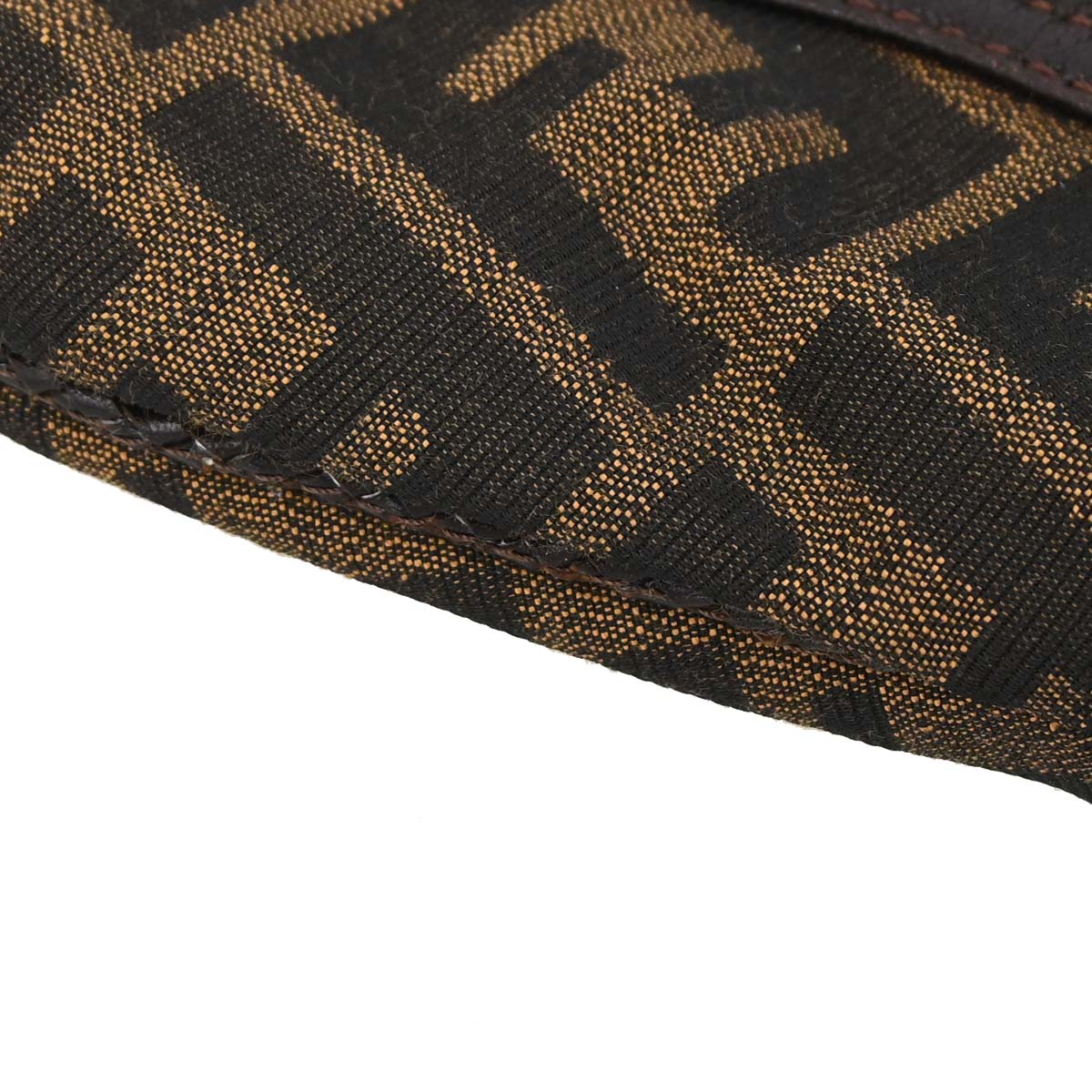 Fendi Brown Zucca Spy Handbag