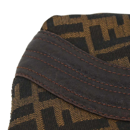 Fendi Brown Zucca Spy Handbag