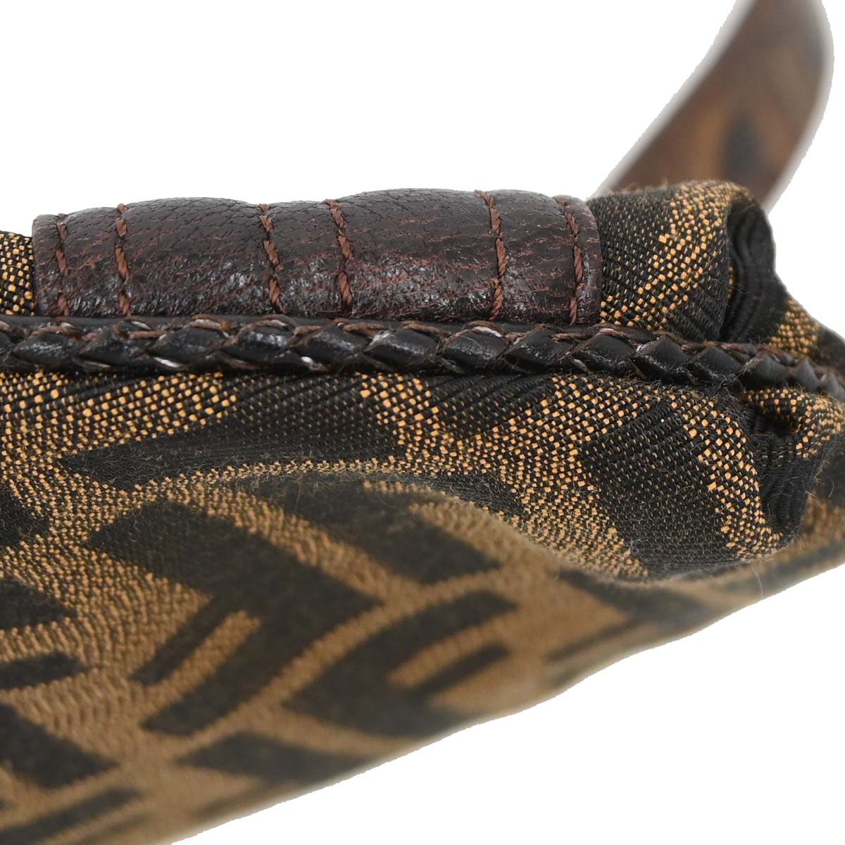 Fendi Brown Zucca Spy Handbag