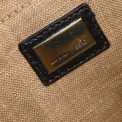 Fendi Brown Zucca Spy Handbag