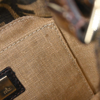 Fendi Brown Zucca Spy Handbag