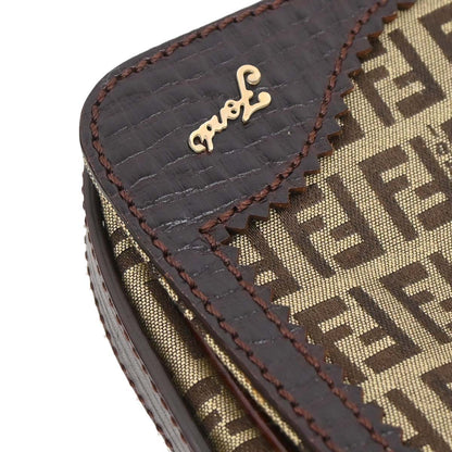 Fendi Beige Zucchino Shoulder Bag