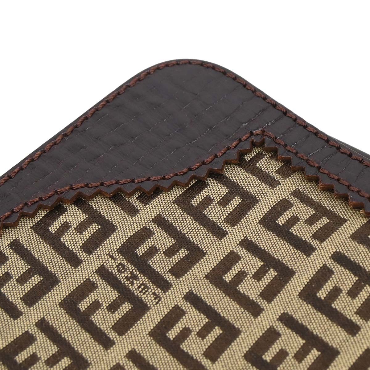 Fendi Beige Zucchino Shoulder Bag