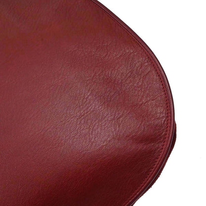 Cartier Bordeaux Leather Shoulder Bag