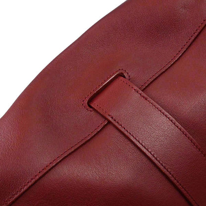 Cartier Bordeaux Leather Shoulder Bag
