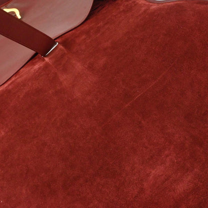Cartier Bordeaux Leather Shoulder Bag