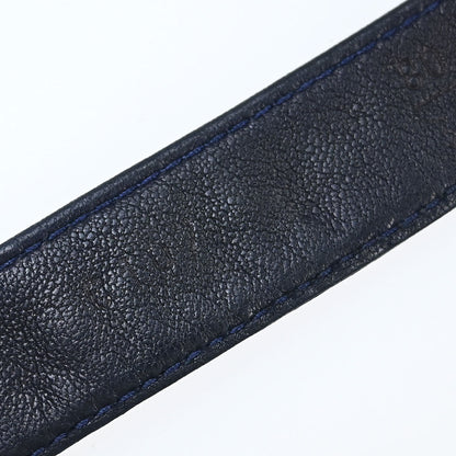 Chanel Chain Belt Medallion Gold Navy #80/32 Small Good