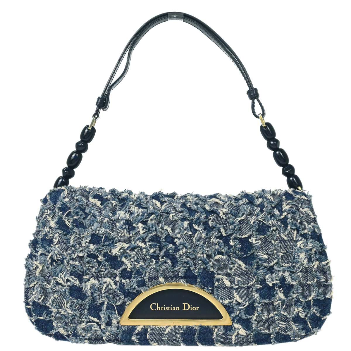 Christian Dior Blue Denim Malice Handbag