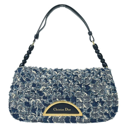 Christian Dior Blue Denim Malice Handbag