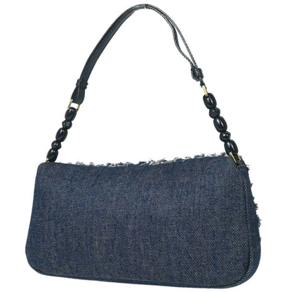 Christian Dior Blue Denim Malice Handbag