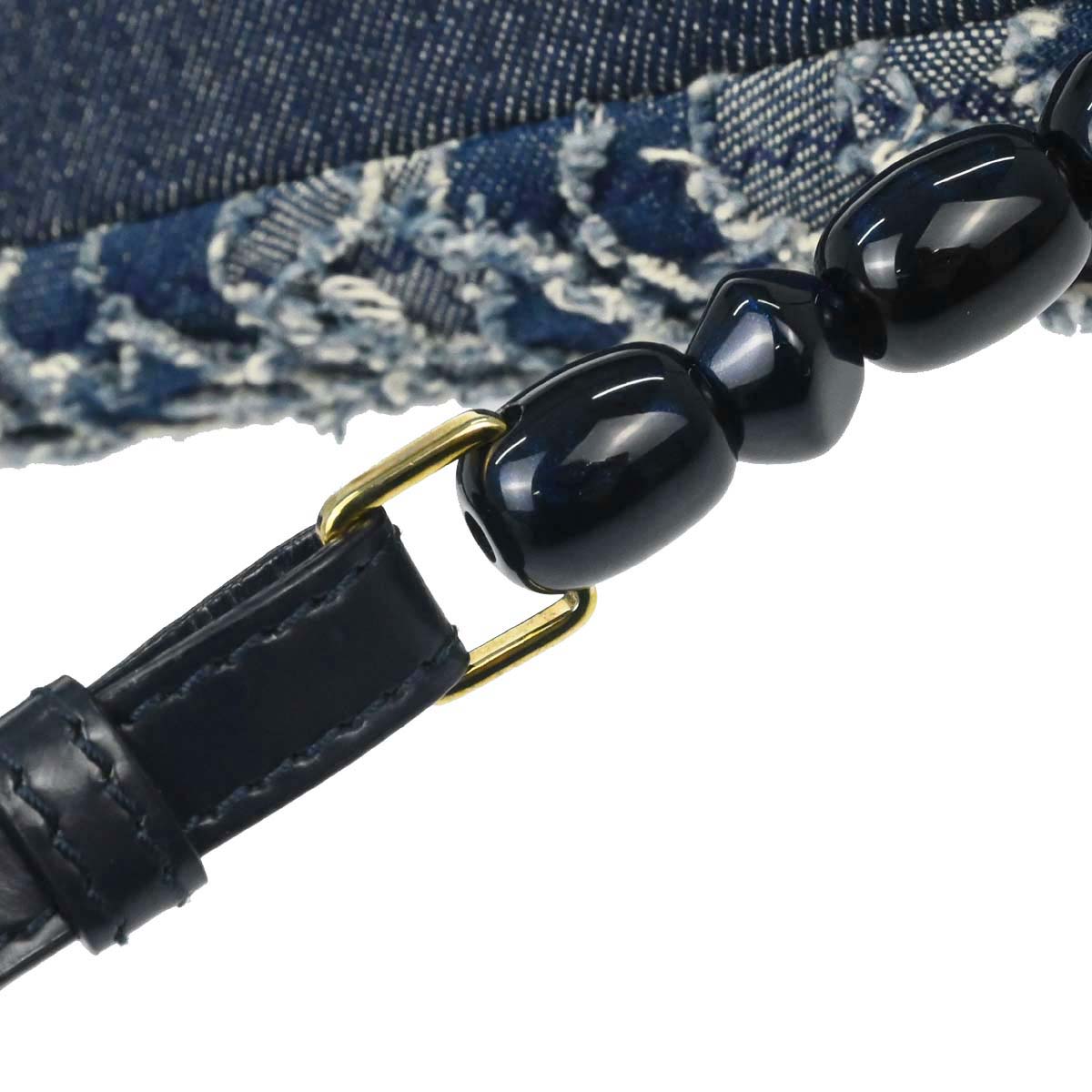 Christian Dior Blue Denim Malice Handbag