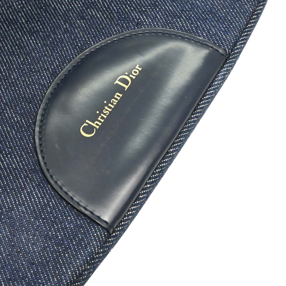 Christian Dior Blue Denim Malice Handbag