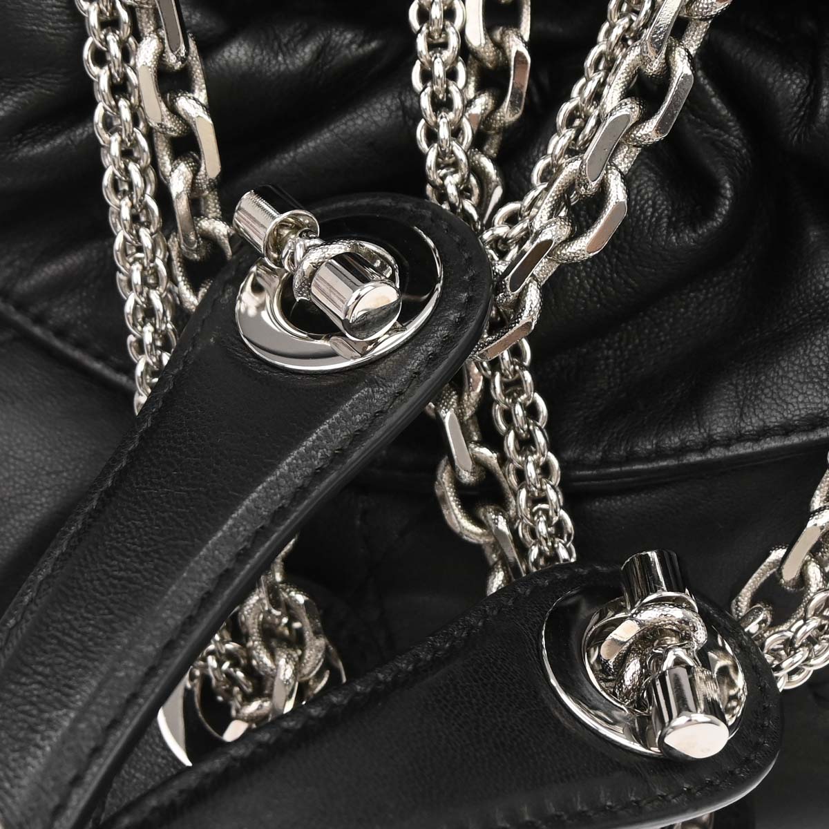 Christian Dior Black Lambskin Le Trente Cannage Tote Bag